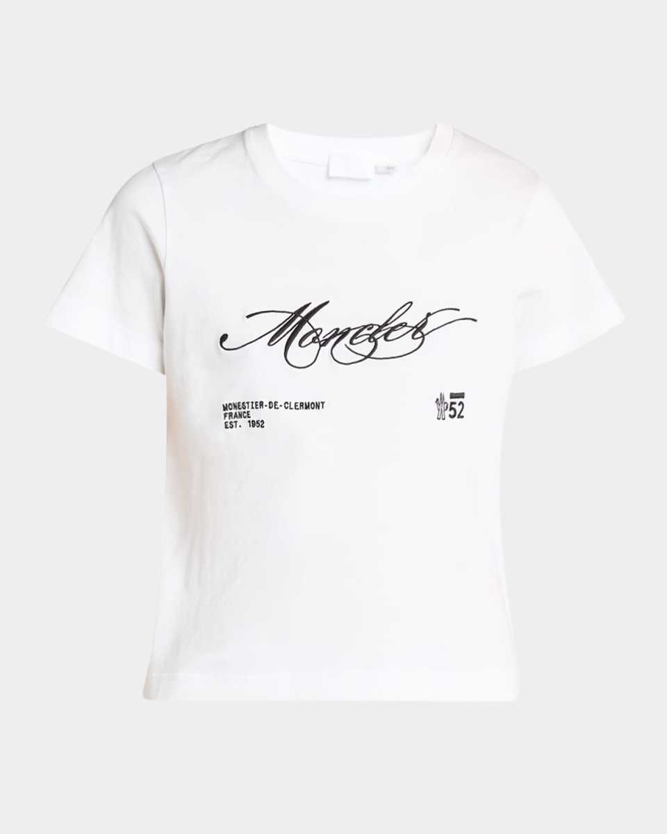 Embroidered Short-Sleeve T-Shirt